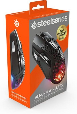 SteelSeries Aerox 5 Wireless, 18000 dpi, RF/Bluetooth, RGB#4