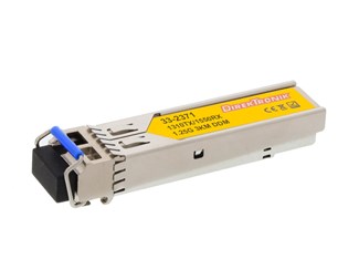 SFP Singlemode BiDi WDM, 3km, 1310/1550nm, LC, MSA-standard, "blå"