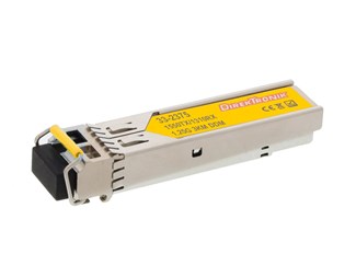 SFP Singlemode BiDi WDM, 3km, 1550/1310nm, LC, MSA-standard, "gul"