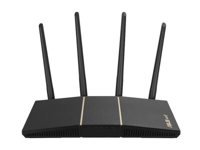 Trådlös router Asus RT-AX57 Wireless AX3000 med 4-port Gigabit switch, AiMesh, WiFi 6