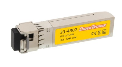 Direktronik SFP+, Singlemode, BiDi, WDM, TX1270/RX1330, 20km, 10G, DDMI, Zyxel SFP10G-LR Config