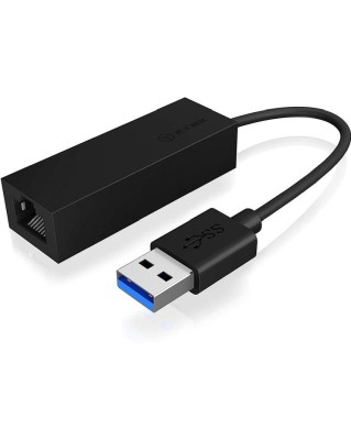 Icy Box Adapter IcyBox USB 3.2 Gen1 zu Gigabit Ethernet retail