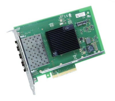 Intel Ethernet Converged Network Adapter X710-DA4, 4x10Gigabit SFP+, PCI Express x8, Low Profile