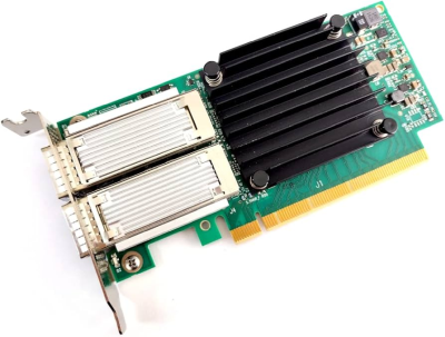 Nätverkskort PCIE Mellanox ConnectX-4 VPI 100Gbps/EDR Infiniband QSFP28 2-port beg 3mån gar