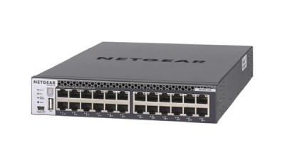 Netgear ProSafe M4300-24X,&nbsp;24-port 10Gbe + 4xSFP 10Gbe, rackmonterad#1