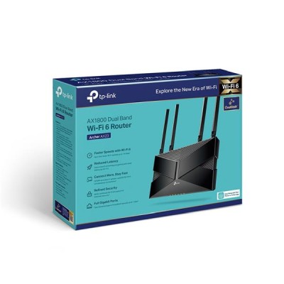 Trådlös router TP-Link Archer AX23 Wireless AX1800 WiFi 6, 4-port Gigabit switch#3