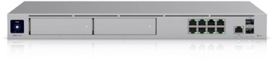 Ubiquiti Networks UniFi Dream Machine Pro Max, 2xWAN 2.5GbE RJ45+10G SFP+, 8-port Gigabit, 1x10G SFP+, 128 GB SSD, 2-bay 3.5" HDD