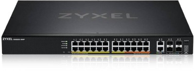Zyxel XGS2220-30HP, 16xGbE PoE+, 8xGbE PoE++, 2x10Gbe RJ45, 4x10Gbe SFP+, Layer 3, 400W, NebulaFlex Pro