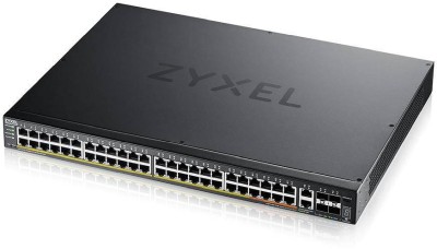 Zyxel XGS2220-54FP, 40xGbE PoE+, 8xGbE PoE++, 2x10Gbe RJ45, 4x10Gbe SFP+, Layer 3, 960W, NebulaFlex Pro