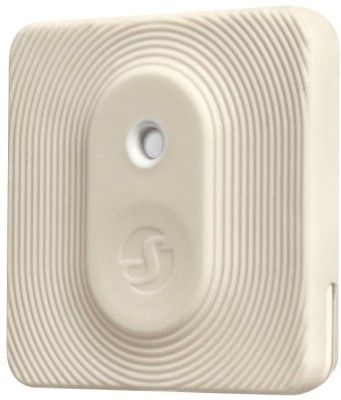 Shelly Blu H&T Ivory, trådlös termometer och fuktmätare, Bluetooth - Beige