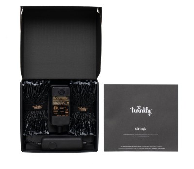 Twinkly julbelysning 400 LED RGB 32m, svart sladd, IP44, BT+Wifi, musiksensor, APP kontroll (Android + iOS)#5