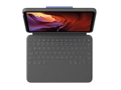 Logitech Rugged Folio for iPad 10,9 tum (10:e generation), nordiskt - Oxfordgrå#5