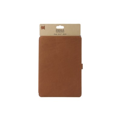 Fodral Onsala Collection till iPad 10,2 tum (2019/2020), skinn - Brun#2