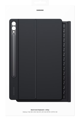 Samsung Book Cover Keyboard AI Key till Galaxy Tab S9+ / S9 FE+ / S10+, nordiskt - Svart#8