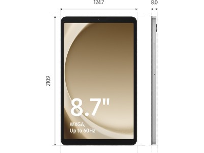 Samsung Galaxy Tab A9, 8.7" 1340x800, 128 GB, GPS, Android - Grafit#4