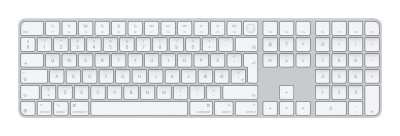 Apple Magic Keyboard with Touch ID and Numeric Keypad Tastatur Trådløs Dansk