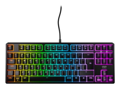 Cherry XTRFY K4V2 TKL Keyboard, RGB, USB, nordiskt - Svart