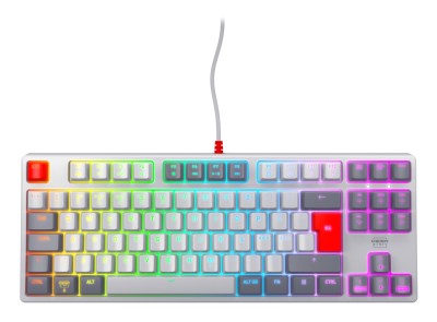 Cherry XTRFY K4V2 TKL Keyboard, RGB, USB, nordiskt - Retro