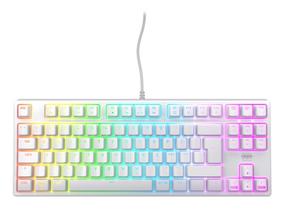 Cherry XTRFY K4V2 TKL Keyboard, RGB, USB, nordiskt - Vit
