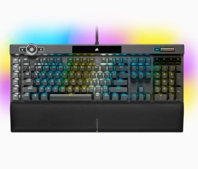 CORSAIR Gaming K100 RGB Tastatur Optisk mekanisk RGB Kabling USA