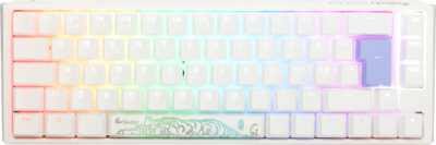 Ducky One 3 SF Pure White 65%, RGB, Cherry MX Brown - Vit