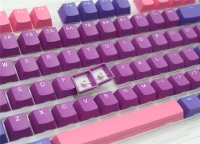 Ducky - Keycaps set PBT Ultra violet - Lila