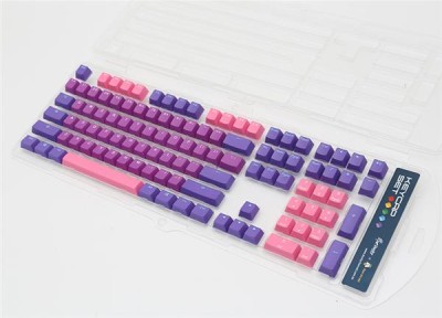 Ducky - Keycaps set PBT Ultra violet - Lila#2