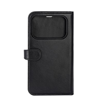 BUFFALO 2in1 Leather 3 card MagSeries iPhone 17 Pro Max Black