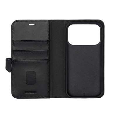 BUFFALO 2in1 Leather 3 card MagSeries iPhone 17 Pro Max Black#3