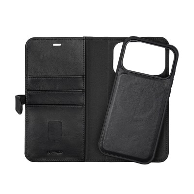 BUFFALO 2in1 Leather 3 card MagSeries iPhone 17 Pro Max Black#4