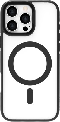 Skal eSTUFF INFINITE HELSINKI iPhone 16 Pro Black Magnetic Stand Cover - Svart/Transparent#1