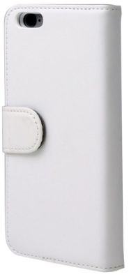 GEAR läderfodral 2.0 till iPhone 6, avtagbart magnetskal - Vit
