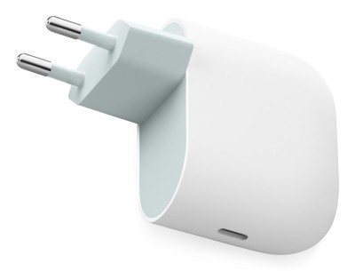 Google - Strömadapter - 45 Watt - 3 A - PD 3.1/PPS (24 pin USB-C) - snö - Europa