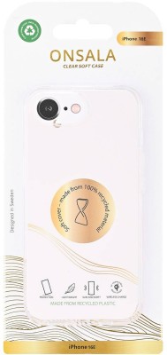 Skal ONSALA Back Recycled Clear Case TPU iPhone 16e/17e - Transparent#2