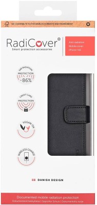 Plånboksfodral RadiCover RFID iPhone 16e/17e, 3 st kortfack + sedelficka, MagSerie - Svart#3
