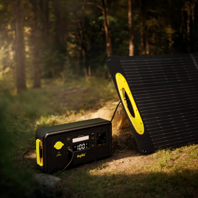 Aqiila Solar Panel Sunbird P100, 100W, ihopfällbar#5