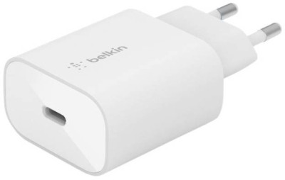 Väggladdare Belkin BoostCharge USB-C Wall Charger 25W, PD 3.0 - Vit