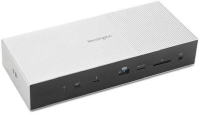 USB-C dockningsstation Kensington SD5000T5 EQ Thunderbolt 5 Docking Station, Triple 4K@144Hz Thunderbolt5, 2.5GbE LAN, 3xUSB 3.2, kortläsare SD/MicroSD