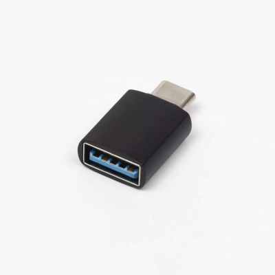 Adapter USB-C ha - ho USB3-A block svart
