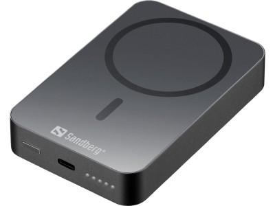 Sandberg Magnet Wireless Powerbank 10000 ALU