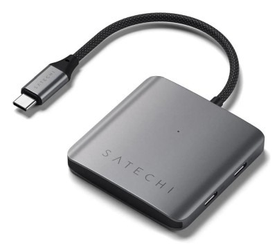 Hub USB-C till 4USB-C PD-100W/2*10Gbps/1*5Gbps PC/MAC/Linux/Chrome Satechi#2