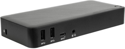 USB-C dockningsstation Targus USB-C Multi-Function DisplayPort Alt. Mode Docking Station with 85W Power, HDMI, 2xDP, USB-C 85W PD, 2xUSB-A, GigaLAN, audio 3,5mm