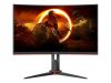 27" AOC CQ27G2S/BK, Curved VA 2560x1440, 4 ms, 165Hz FreeSync, HDR10, höjdjusterbar, 2xHDMI/DP#1