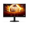 27" AOC CQ27G4X, Curved Fast VA 2560x1440, 0.5 ms, 180Hz Adaptive-Sync, 1500R, höjdjusterbar, 2xHDMI/DP#1