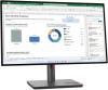 27" Lenovo ThinkVision P27h-30, IPS 2560x1440, 4 ms, höjdjusterbar, pivot, HDMI/2xDP/USB-C 100W, LAN, USB 3.2-hubb#2