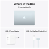 Apple MacBook Air 15.3 tum, Apple M4 10-core CPU 10-core GPU, 24 GB, 512 GB SSD - Himmelsblå#3