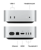 Apple Mac Mini, Apple M4 Pro 12-core CPU 16-core GPU, 48 GB, 512 GB SSD, 10Gbe LAN#2