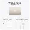 Apple MacBook Air 13.6 tum, Apple M4 10-core CPU 10-core GPU, 24 GB, 512 GB SSD - Stjärnglans#3