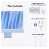 Apple iMac 24", Apple M4 10-Core CPU 10-Core GPU, 32 GB, 1 TB SSD, svenskt tangentbord med numerisk del - Blå#4