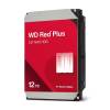 12 TB WD Red Plus, 7200 rpm, 512 MB cache SATA3, optimerad för NAS med 24/7 drift